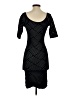 Bebe Chevron-herringbone Black Cocktail Dress Size S (petite) - photo 2