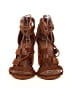Charlotte Russe Brown Sandals Size 7 - photo 2