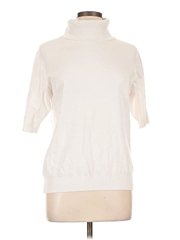 Chocolate Turtleneck Sweater (view 1)