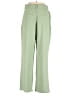 Francesca's 100% Polyester Green Casual Pants Size L - photo 2