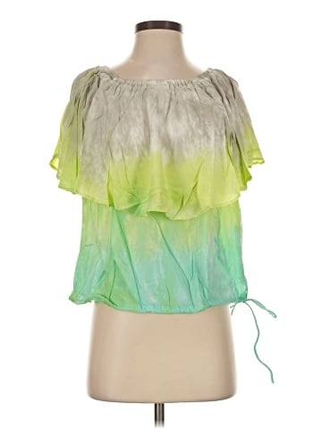 Blue Life Short Sleeve Blouse (view 1)