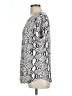 Venus Silver Short Sleeve Blouse Size L - photo 5