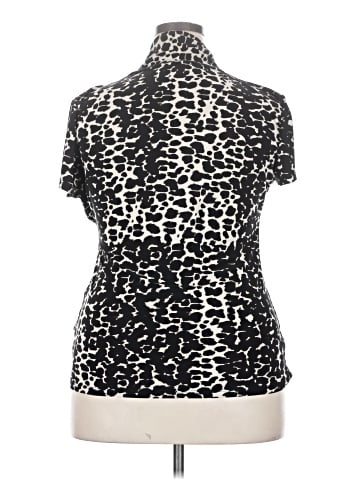 DKNY Short Sleeve Blouse (view 2)