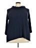 Sejour Blue 3/4 Sleeve Top Size 2X - photo 1