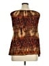 Venezia Brown Sleeveless Blouse Size 14 - 16 Plus - photo 2