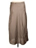 J.Crew 100% Polyester Solid Tan Casual Skirt Size M - photo 2