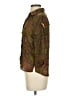 Anna Paisley Green 3/4 Sleeve Button-Down Shirt Size S - photo 5