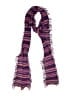 Unbranded Stripes Purple Scarf One size - photo 1