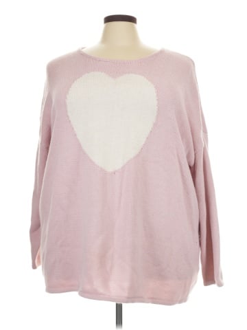 Woman Within Pullover Sweater (view 1)