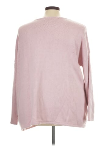 Woman Within Pullover Sweater (view 2)