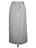 LOFT Versa Solid Gray Formal Skirt Size 10 - photo 1