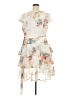 City Chic 100% Polyester Floral White Cocktail Dress Size 18 Plus (M) - photo 2