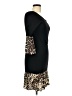 Bebe Animal Print Black Casual Dress Size M - photo 4