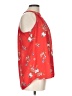 Papermoon Red Sleeveless Blouse Size L - photo 4