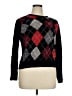 Rafaella Argyle Black Pullover Sweater Size XL - photo 1