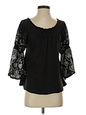 Free People 3/4 Sleeve Blouse (view 1)