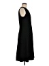 Ann Taylor 100% Polyester Solid Black Casual Dress Size 8 - photo 4