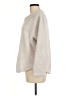 Ann Taylor LOFT 100% Polyester Solid Ivory Pullover Sweater Size M - photo 5
