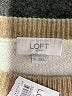 Ann Taylor LOFT Outlet Color Block Ivory Pullover Sweater Size XL - photo 7