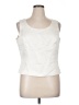 Kasper Ivory Sleeveless Blouse Size 16 - photo 1