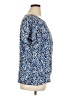 MICHAEL Michael Kors 100% Polyester Blue Short Sleeve Blouse Size 1X - photo 4