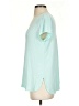 Bordeaux Teal Short Sleeve Top Size S - photo 5