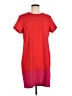 Adrienne Vittadini 100% Polyester Color Block Red Casual Dress Size 8 - photo 1