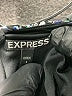 Express 100% Polyester Blue Overall Shorts Size 4 - photo 3