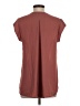 DR2 100% Polyester Brown Short Sleeve Blouse Size S - photo 2