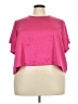 Daisy Pink Short Sleeve Top Size 3X - photo 1