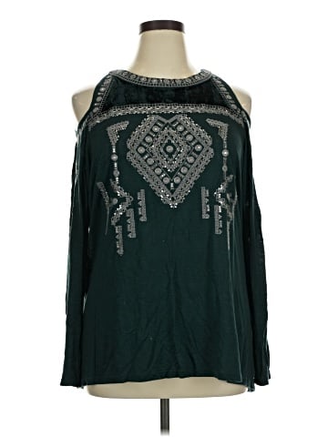 INC International Concepts Long Sleeve Blouse (view 1)