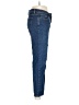 L.L.Bean Chevron-herringbone Blue Jeans Size 6 (petite) - photo 4