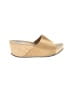 A. Giannetti Gold Wedges Size 9 - photo 1