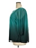 Sara Michelle 100% Polyester Teal 3/4 Sleeve Blouse Size 3X - photo 5