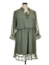 Tacera 100% Polyester Gray Casual Dress Size XL - photo 1