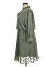 Tacera 100% Polyester Gray Casual Dress Size XL - photo 5