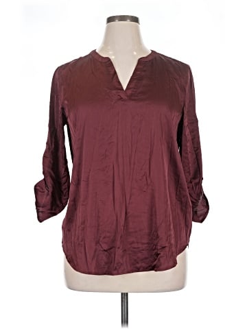 Maurices 3/4 Sleeve Blouse (view 1)