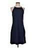 J. McLaughlin Solid Blue Casual Dress Size S - photo 1