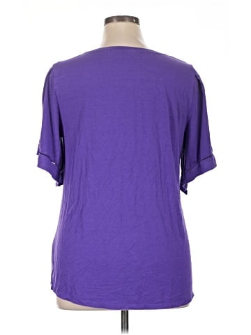 H By Halston Short Sleeve Top (view 2)