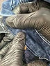 7 For All Mankind Stars Blue Jeans Size 27 waist - photo 9