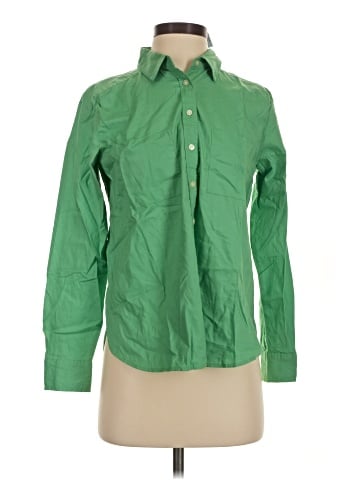 Ann Taylor LOFT Long Sleeve Button-Down Shirt (view 1)