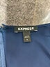 Express 100% Polyester Blue Short Sleeve Blouse Size XL - photo 7