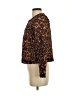 J.Crew 100% Polyester Animal Print Brown Jacket Size 4 - photo 5