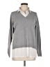 Adrianna Papell Gray Pullover Sweater Size M - photo 1