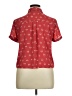 Hippie Rose 100% Polyester Red Short Sleeve Blouse Size XL - photo 2