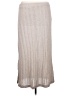 H&M Chevron-herringbone Silver Casual Skirt Size XL - photo 2