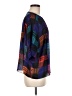Teddi Purple 3/4 Sleeve Blouse Size M - photo 4