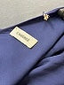 L'Agence 100% Silk Blue Cocktail Dress Size 6 - photo 7