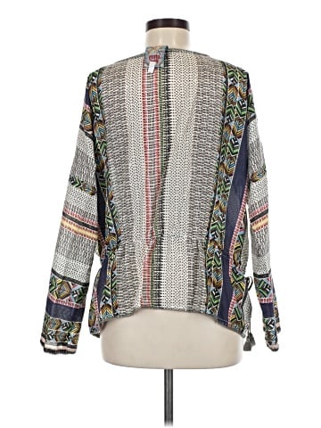 Johnny Was Long Sleeve Silk Top (view 2)