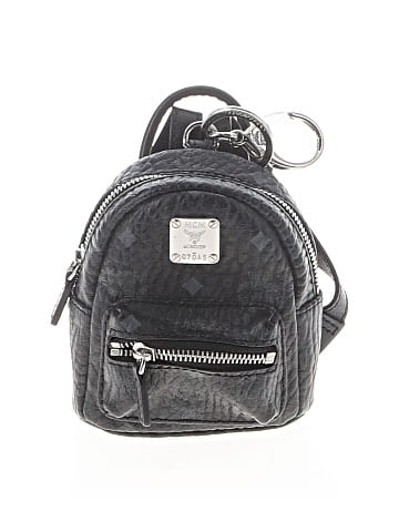 MCM Visetos Super-Mini Backpack Coin Pouch (view 1)